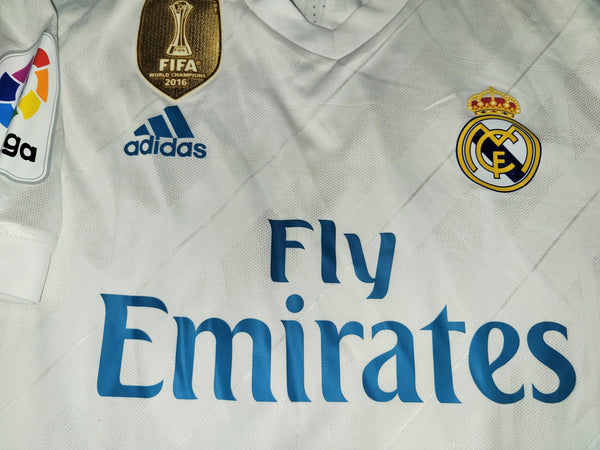 Cristiano Ronaldo Real Madrid Home 2017 2018 LAST SEASON ADIZERO PLAYER ISSUE Jersey Shirt XL SKU# B31097 Adidas