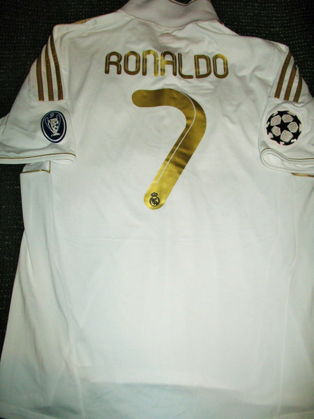 Cristiano Ronaldo Real Madrid Jersey 2011 2012 Shirt Camiseta XL - foreversoccerjerseys
