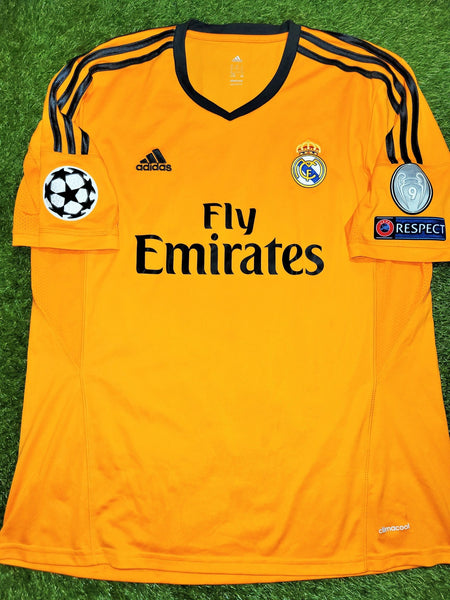 Cristiano Ronaldo Real Madrid UEFA 2013 2014 Third Jersey Camiseta Shirt XL SKU# Z29454 foreversoccerjerseys