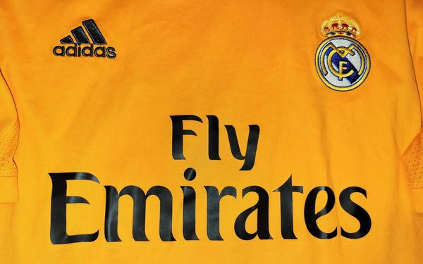 Cristiano Ronaldo Real Madrid UEFA 2013 2014 Third Jersey Camiseta Shirt XL SKU# Z29454 foreversoccerjerseys