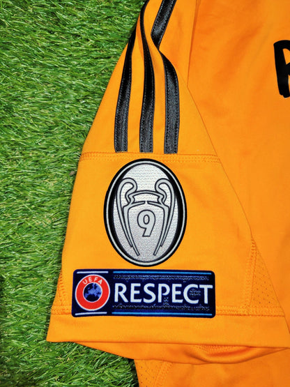 Cristiano Ronaldo Real Madrid UEFA 2013 2014 Third Soccer Jersey Shirt M SKU# Z29454 Adidas