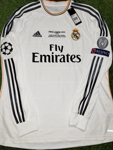 Cristiano Ronaldo Real Madrid UEFA FINAL 2013 2014 Jersey Camiseta Shirt BNWT XL SKU# G81098 Adidas