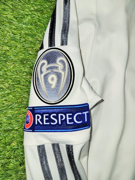 Cristiano Ronaldo Real Madrid UEFA FINAL 2013 2014 Soccer Jersey Shirt L SKU# G81098 Adidas