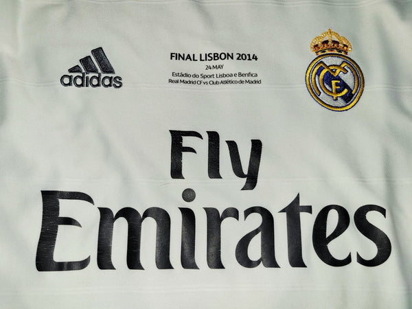 Cristiano Ronaldo Real Madrid UEFA FINAL 2013 2014 Soccer Jersey Shirt L SKU# G81098 Adidas