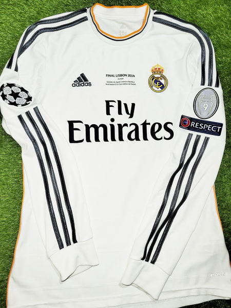 Cristiano Ronaldo Real Madrid UEFA FINAL 2013 2014 Soccer Jersey Shirt M SKU# G81098 Adidas