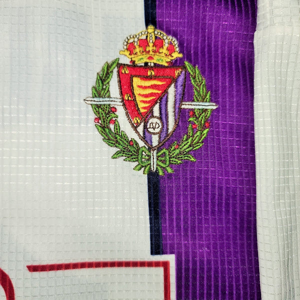 Cuauhtemoc Blanco Real Valladolid Kelme PLAYER ISSUE DEBUT 2000 2001 Home Jersey Shirt Camiseta L foreversoccerjerseys