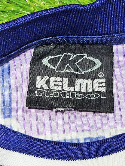 Cuauhtemoc Blanco Real Valladolid Kelme PLAYER ISSUE DEBUT 2000 2001 Home Soccer Jersey Shirt Camiseta L Kelme