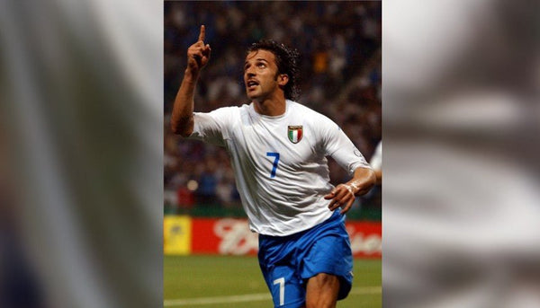 Del Piero Italy Kappa 2002 WORLD CUP Away Jersey Shirt Maglia XXL kappa