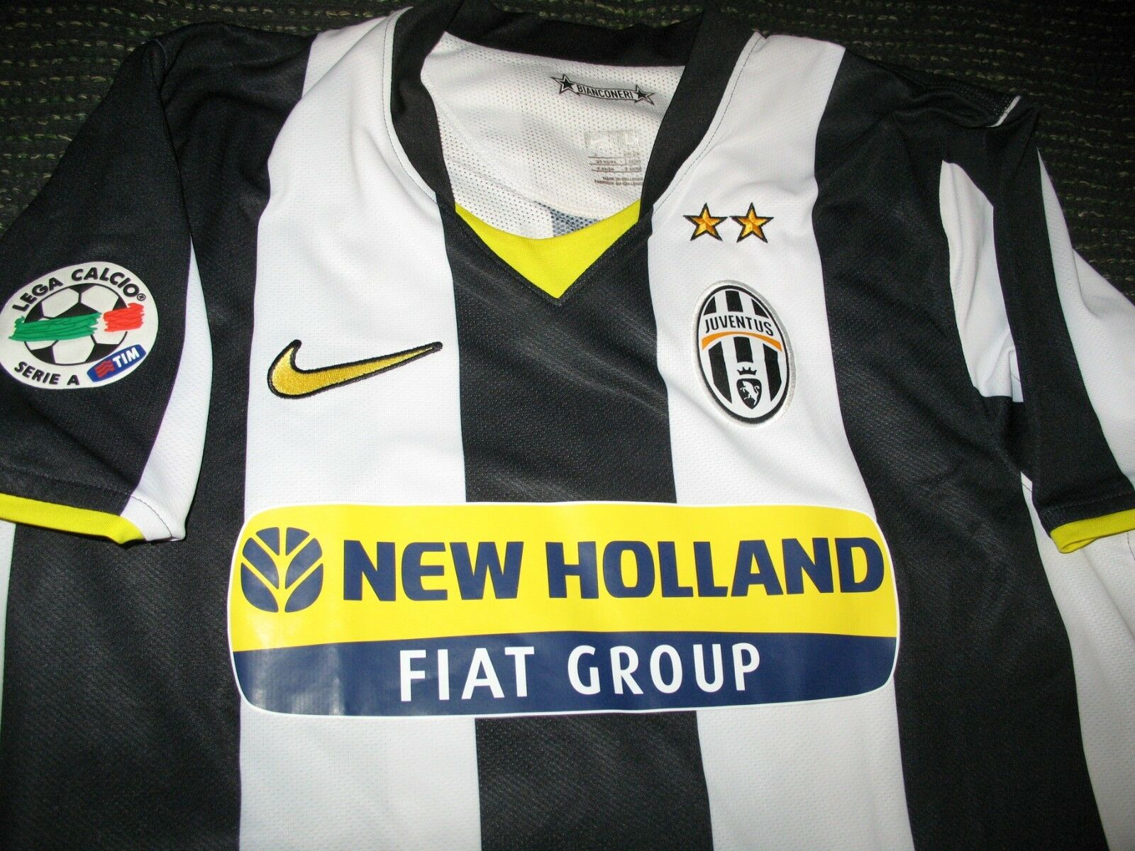 Del Piero Juventus 2008 2009 MATCH WORN Jersey Shirt Maglia - foreversoccerjerseys