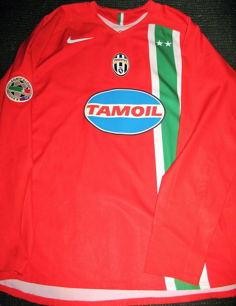Del Piero Juventus Nike 2006 2007 MATCH WORN SERIE B Jersey Shirt Maglia L - foreversoccerjerseys