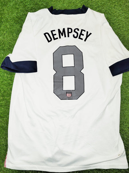 Dempsey United States USA US USMNT Nike Home 2013 Centennial Jersey Shirt M SKU# 518734-105 foreversoccerjerseys