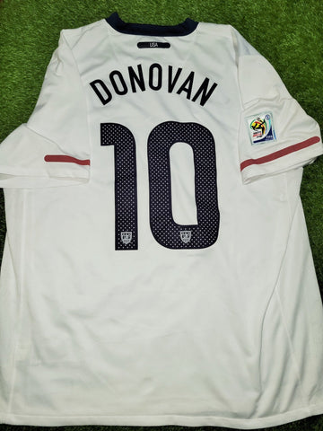 Donovan United States USA Nike 2010 WORLD CUP Home Soccer Jersey Shirt XL SKU# 369253-105 Nike