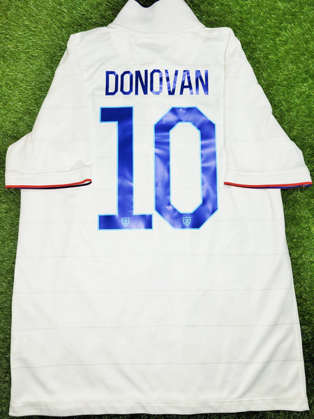 Donovan United States USA Nike 2014 LAST GAME Home Jersey Shirt L SKU# 578025-105 Nike