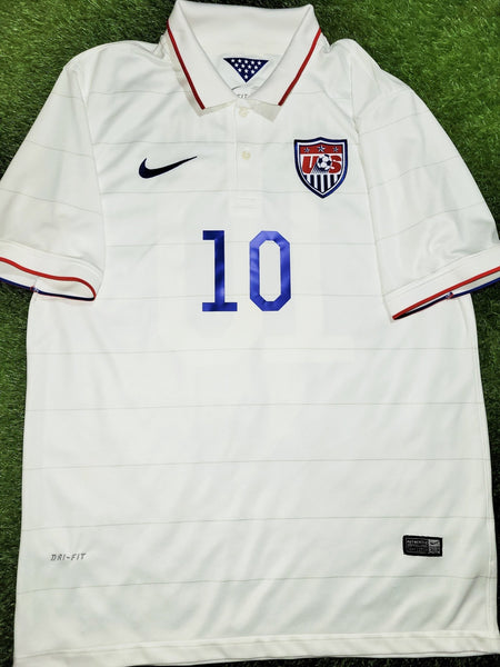 Donovan United States USA Nike 2014 LAST GAME Home Jersey Shirt L SKU# 578025-105 Nike