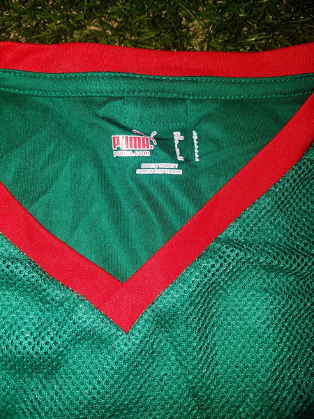 Eto'o Cameroon Puma 2008 2009 Home Jersey Shirt Camiseta L foreversoccerjerseys