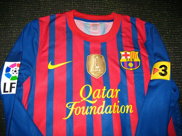 Fabregas Barcelona MATCH ISSUED 2011 2012 Jersey Shirt Camiseta M - foreversoccerjerseys