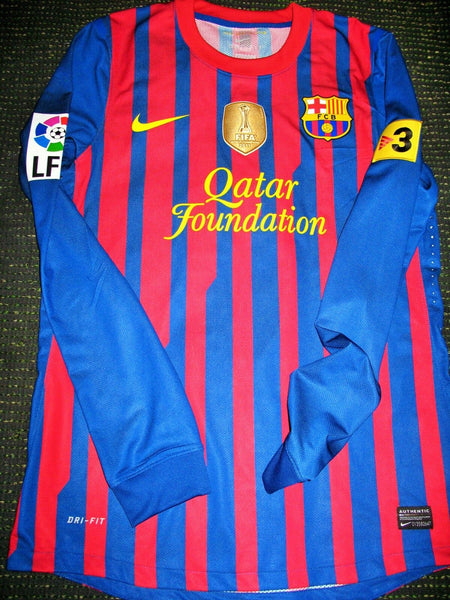 Fabregas Barcelona MATCH ISSUED 2011 2012 Jersey Shirt Camiseta M - foreversoccerjerseys