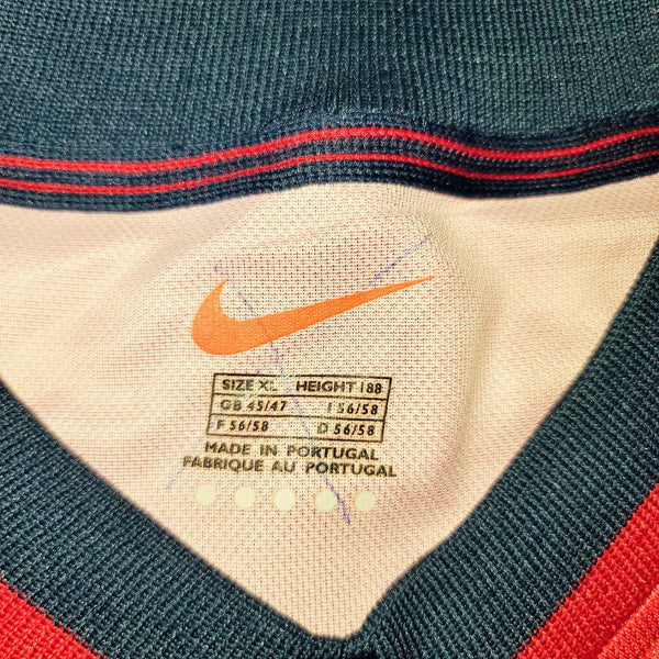 Figo Barcelona 1998 1999 Home Nike Jersey Shirt Camiseta Maglia BNWT XL SKU# 154889 foreversoccerjerseys