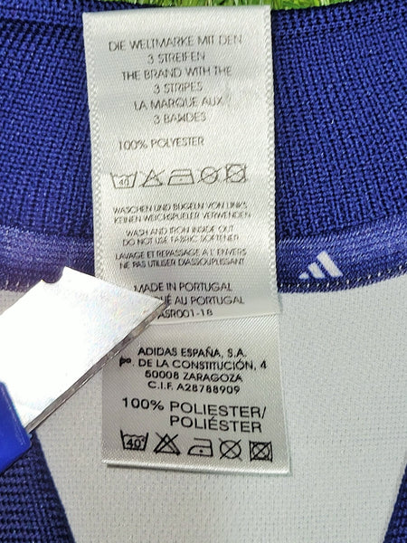 Figo Real Madrid 2000 2001 Soccer Jersey Shirt L SKU# 685331 Adidas