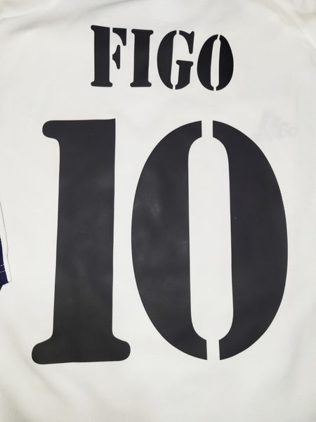 Figo Real Madrid 2000 2001 Soccer Jersey Shirt M SKU# 685331 Adidas