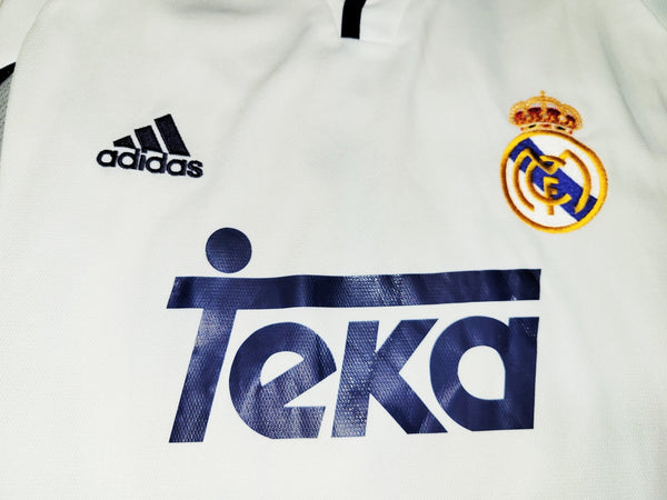 Figo Real Madrid 2000 2001 Soccer Jersey Shirt M SKU# 685331 Adidas