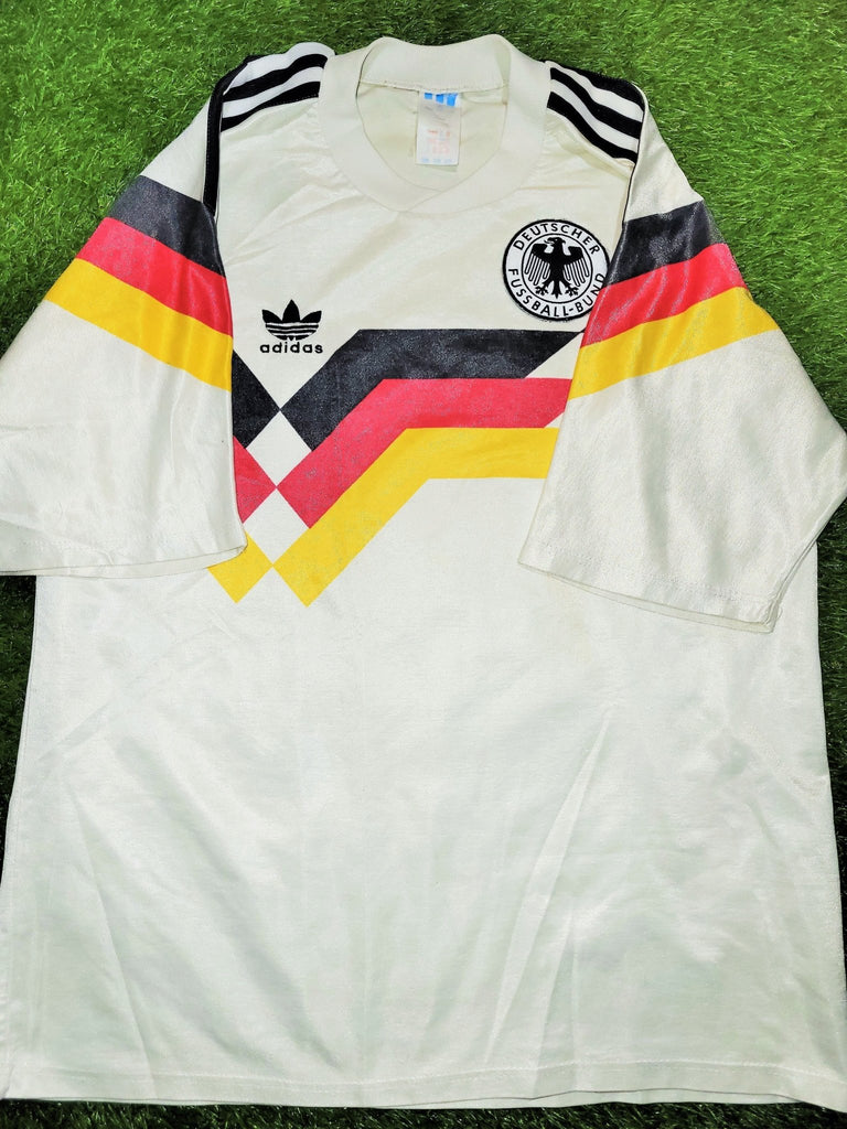 Germany Adidas 1988 1989 1990 WORLD CUP Home Jersey Shirt Deutschland Trikot L foreversoccerjerseys