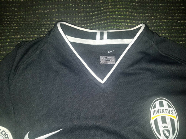 Giovinco Juventus 2006 2007 MATCH WORN Black Jersey Shirt Maglia M - foreversoccerjerseys