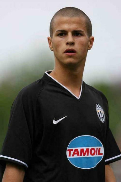 Giovinco Juventus 2006 2007 MATCH WORN Black Jersey Shirt Maglia M - foreversoccerjerseys