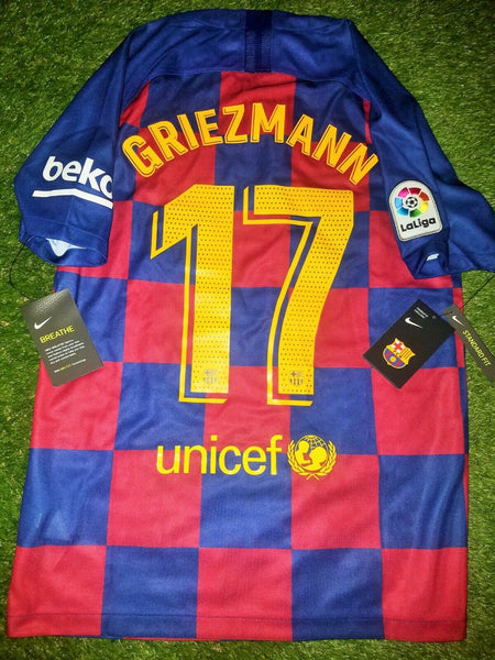 Griezmann Barcelona 2019 2020 Jersey Shirt Maillot BNWT M - foreversoccerjerseys