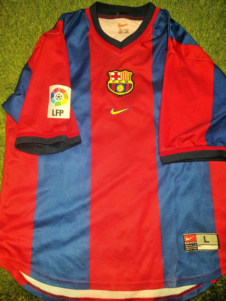 Guardiola Barcelona 1998 1999 Jersey Shirt Camiseta Maglia L foreversoccerjerseys