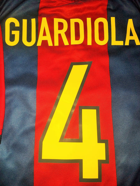 Guardiola Barcelona 1998 1999 Jersey Shirt Camiseta Maglia L foreversoccerjerseys