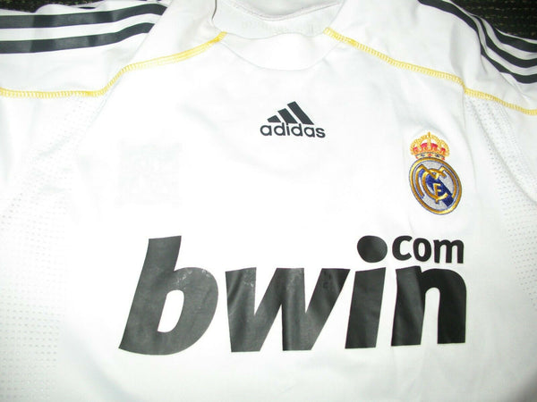 Guti Real Madrid 2009 2010 MATCH WORN FRIENDLY Jersey Shirt Camiseta L - foreversoccerjerseys