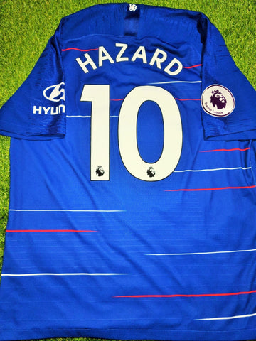 Hazard Chelsea 2018 - 2019 Home UEFA AEROSWIFT PLAYER ISSUE Jersey Shirt Camiseta XL SKU# 918922- 496 foreversoccerjerseys