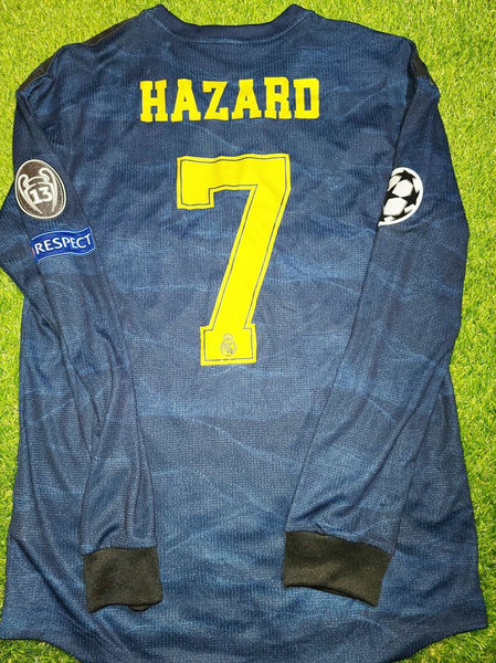 Hazard Real Madrid 2019 2020 CLIMACHILL PLAYER ISSUE Jersey Camiseta Shirt M SKU# DW4431 foreversoccerjerseys