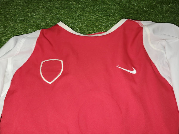 Henry Arsenal Nike Home 2002 2003 2004 Long Sleeve Soccer Jersey Shirt L Nike