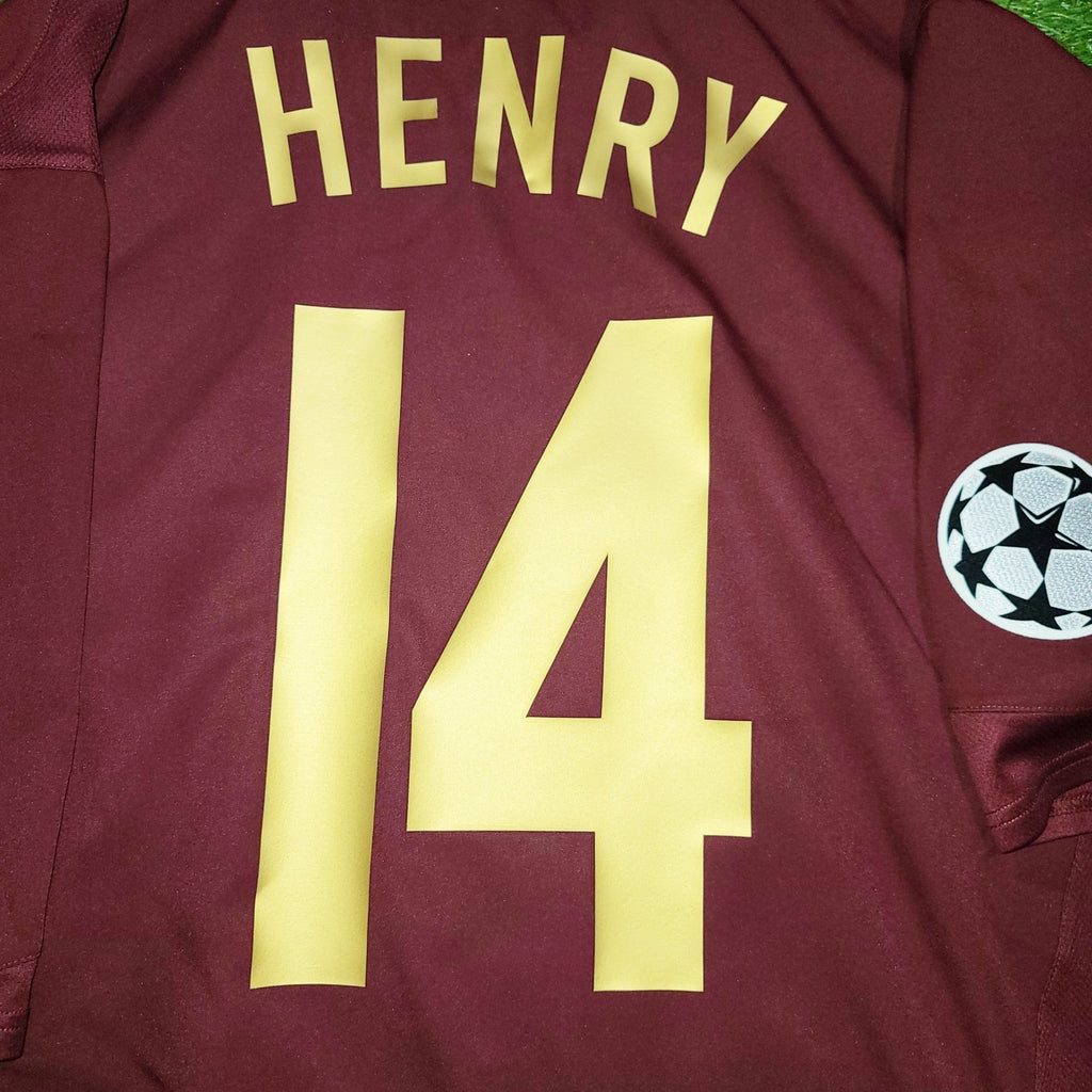 starjersey Henry Arsenal Jersey 2005-2006 Home Kit M