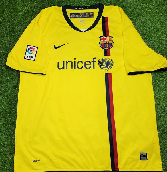 Henry Barcelona TREBLE SEASON 2008 2009 Away Jersey Shirt Maillot XL SKU# 286787-760 foreversoccerjerseys