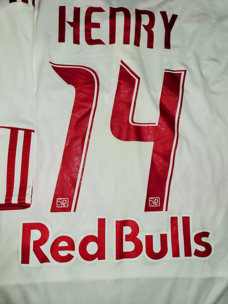 Henry New York NY Red Bulls 2010 2011 DEBUT Home Soccer Jersey Shirt XL SKU# P57131 Adidas