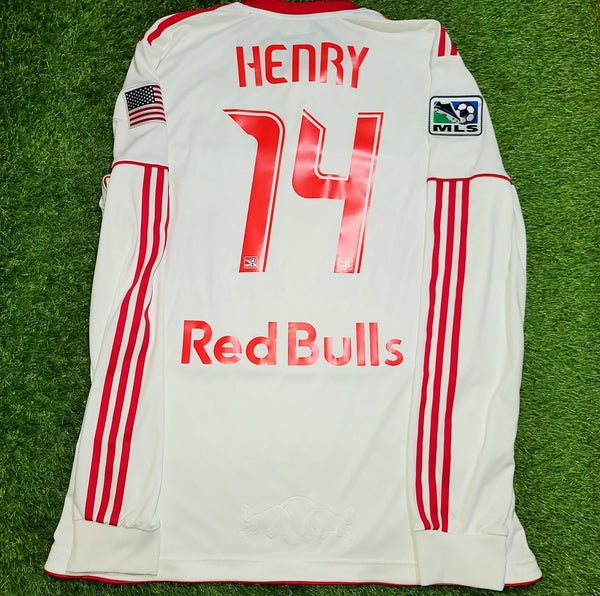 Henry New York NY Red Bulls 2010 2011 DEBUT PLAYER ISSUE Home Jersey Shirt Camiseta XL SKU# P57132 foreversoccerjerseys