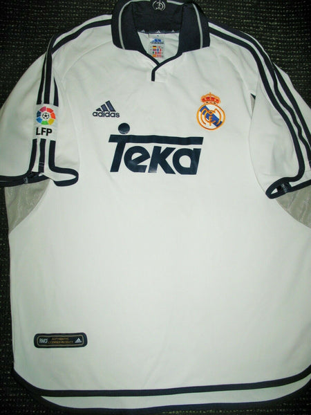 Hierro Real Madrid 2000 2001 Jersey Shirt Maillot Camiseta L - foreversoccerjerseys