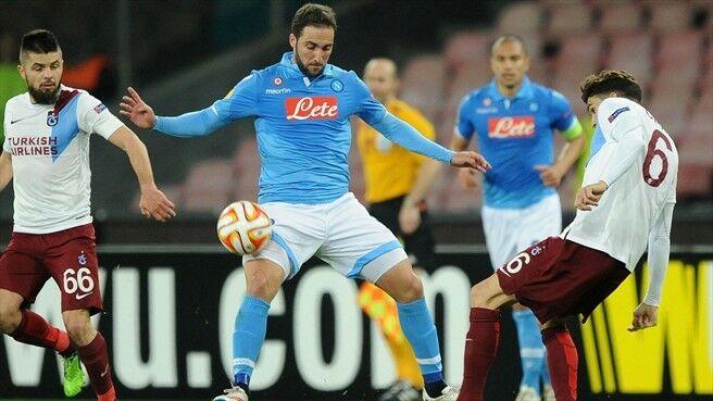 Higuain Napoli Macron 2014 2015 Jersey Maglia Shirt XL BNWT - foreversoccerjerseys