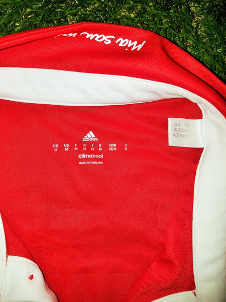 Hummels Bayern Munich 2016 2017 Long Sleeve Jersey Trikot M foreversoccerjerseys