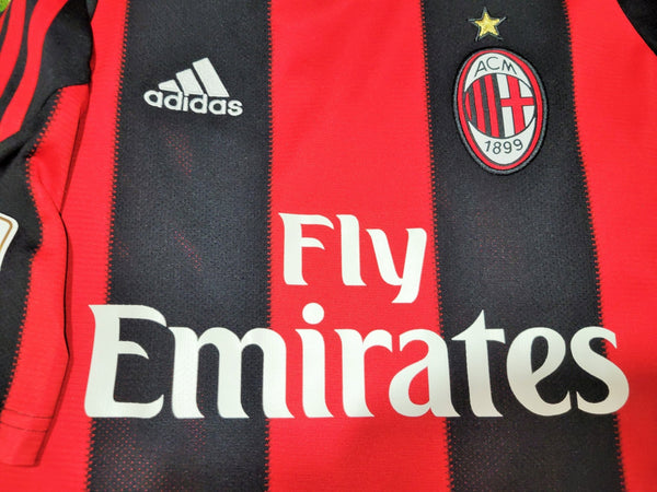 Ibrahimovic AC Milan 2010 2011 Soccer Jersey Shirt M SKU# P96288 Nike