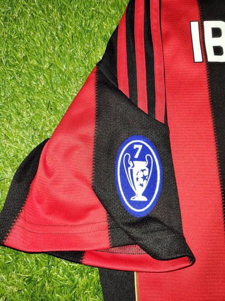Ibrahimovic AC Milan 2010 2011 Soccer Jersey Shirt M SKU# P96288 Nike