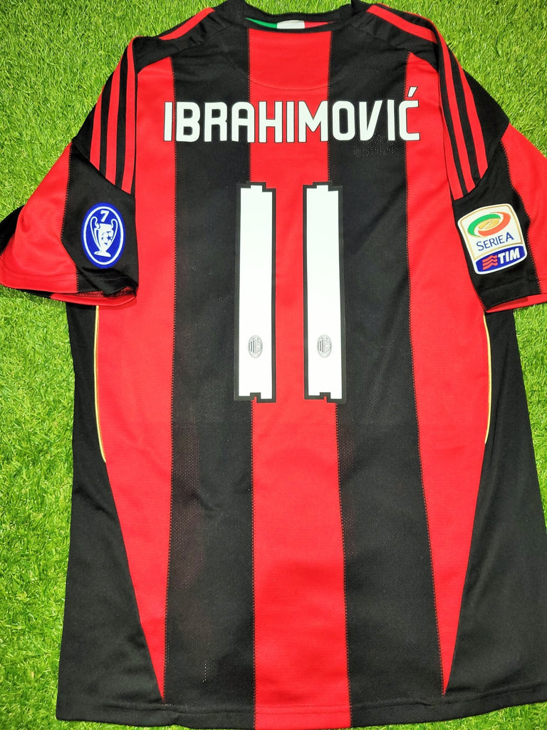 ac milan ibrahimovic jersey long sleeve