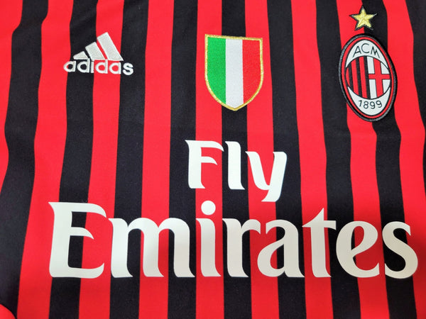 Ibrahimovic AC Milan 2011 2012 Home Soccer Long Sleeve Jersey Shirt M SKU# V13456 Nike