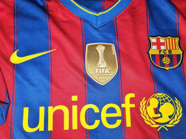 Ibrahimovic Barcelona DEBUT SEASON 2009 2010 Jersey Shirt Maillot L SKU# 343808-496 foreversoccerjerseys