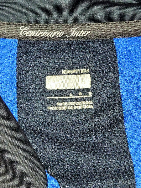 Ibrahimovic Inter Milan 2007 2008 Centenary Jersey Shirt Maglia L SKU# 238055-490 Nike