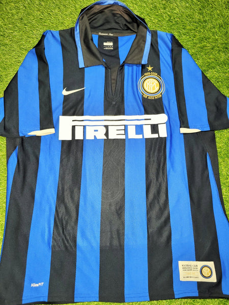 Ibrahimovic Inter Milan 2007 2008 Centenary Jersey Shirt Maglia L SKU# 238055-490 Nike