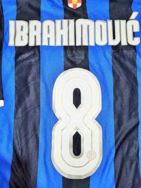 Ibrahimovic Inter Milan 2007 2008 Centenary Jersey Shirt Maglia L SKU# 238055-490 Nike